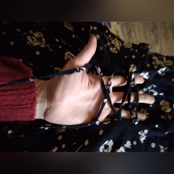 NWOT corset draw pocket dress - Picture 2 of 13